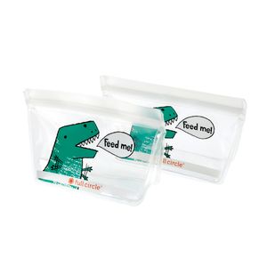 Reusable Sandwich Bags Dinosaur Set/2
